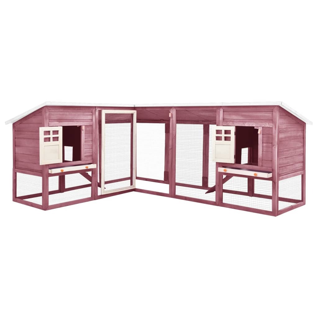 Rabbit Hutch Mocha and White